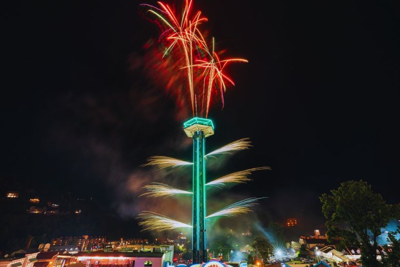 4th of July Fireworks in Gatlinburg